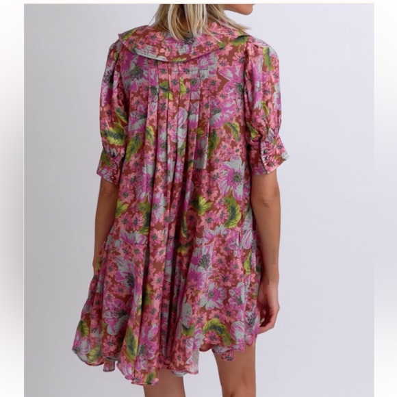 FREE PEOPLE ~ Moon Chaser Mini Dress ~ Size S - Picture 4 of 16